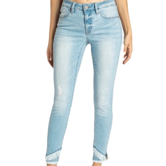 KanCan Denim - Light Wash Mid Rise Jeans